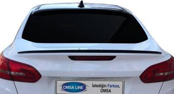 Ford Focus 3 SD Spoiler Piano Black ABS 2010-2018 Arası