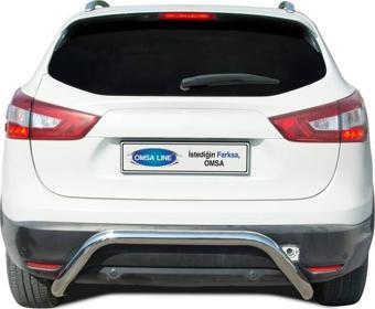 OMSA Nissan Qashqai Pars Arka Koruma Çap:60 Krom 2014-2021 Arası