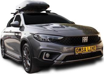 OMSA Fiat Egea Cross Dot Line Yan Basamak Siyah 2020 ve Sonrası