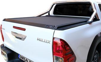 Toyota Hilux Omback Sürgülü Bagaj Kapama Orjinal Rollbar için Siyah 2015-2020 Arası