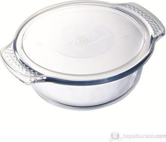 Pyrex 108A000/7143 Yuvarlak Tencere,2,1 Litre