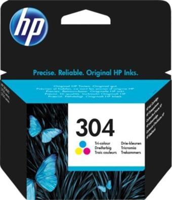 HP 304 RENKLİ MÜREKKEP KARTUŞU( N9K05AE )