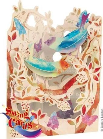 Santoro Gorjuss Santoro Gc-Swing Cards-Birds And Butterflies Sc123