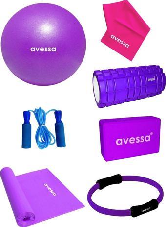 Avessa Bpc-200MR Pilates Set 7li Mor