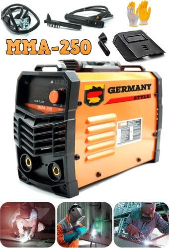 Germany Style MMA-250 Alman Copperx Çift Kartlı 250 Amper İnvertör Kaynak Makinası