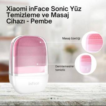 inFace Sonic Yüz Temizleme Ve Masaj Cihazı Pembe