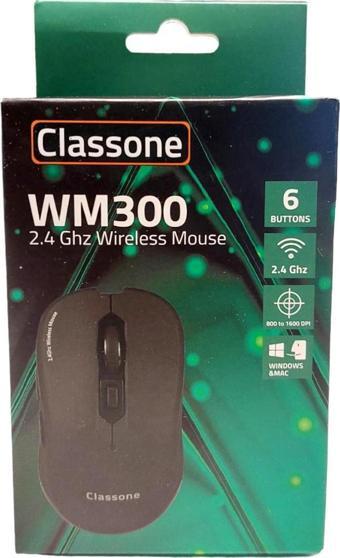 CLASSONE WM300 SERİSİ KABLOSUZ MOUSE SİYAH