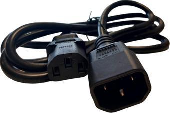 C13-C14 GÜÇ KABLOSU 1,5 MT 3X0,75mm (POWER CORD) 10LU PAKET