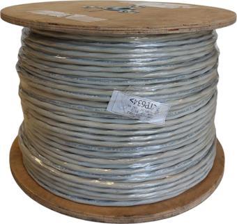 DATA KABLOSU PREMİUMLİNE CAT6A/UTP 500MT DATA KABLOSU GRİ