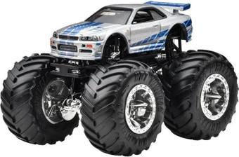 Hot Wheels Monster Trucks 1:64 Arabalar FAST FURİOUS NISSAN SKYLINE FYJ44-HWC72