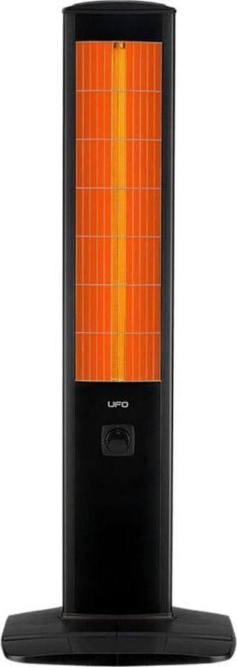 UFO Micatronic 1900W Infrared Devrilme Emniyetli Taşınabilir Termostatlı Dikey Isıtıcı Soba