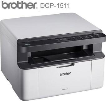 Brother DCP-1511 Yazıcı Tarayıcı Fotokopi A4 Tam Dolu Pluscopy Tonerli