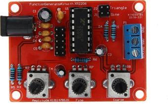 XR2206 Fonksiyon Sinyal Jeneratörü 1Hz -1MHz Sinüs Üçgen Kare Çıkış (Demonte)