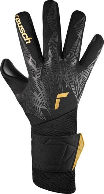 Reusch 5470700 Pure Contact Infinity Kaleci Eldivenleri Siyah-Altın