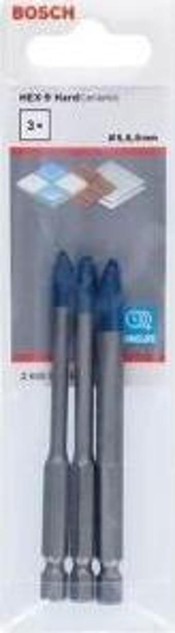 Bosch Hex-9 3'lü Set Sert Seramik Ve Cam Delme Ucu 2608579511