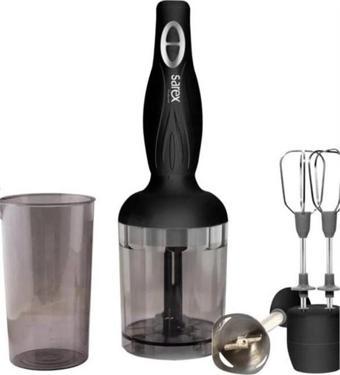 SAREX SR-2110 Elıte Mıx Blender Set Sıyah