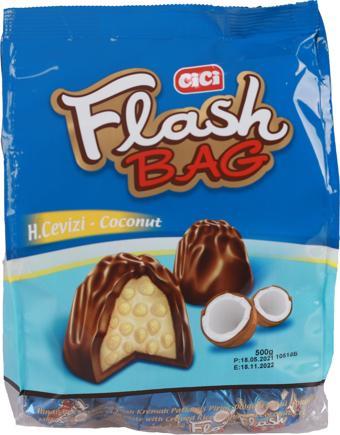 Cici Flash Bag Hindistan Cevizli 500 Gr. (1 Poşet)