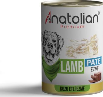 Anatolian Premium Adult Lamb Pate Kuzulu Yetişkin Köpek Ezme Konserve 400 gr