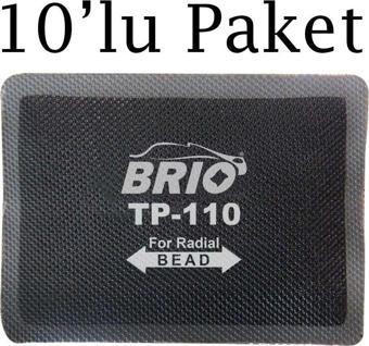 Brio Lastik Yaması 75X55Mm 10'lu Paket