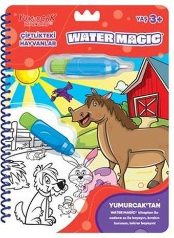 Çiftlikteki Hayvanlar - Water Magic 3 + Yaş - Kolektif  - Yumurcak Yayınları