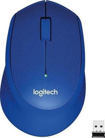 Logitech M330 Silent Mouse-Blue