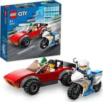 LEGO City Polis Motosikleti Araba Takibi 60392