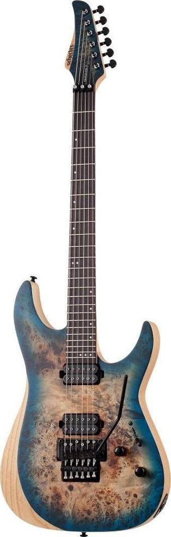 Schecter Reaper-6 FR Elektro Gitar (Satin Sky Burst)