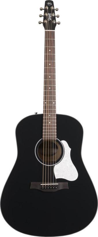 Seagull S6 Series Elektro Akustik Gitar (Siyah)