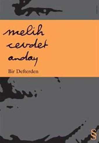 Bir Defterden - Melih Cevdet Anday - Everest Yayınları