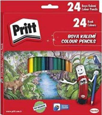 Pritt  Boya Kalemi 24 lü Uzun