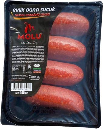 Molu Et Anadalu Usulü 400 Gr Sucuk