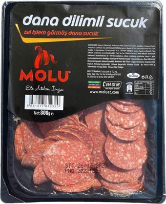 Molu Et Anadolu Usulü 300Gr Dilimli Sucuk