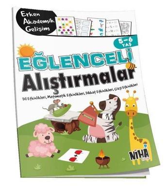 Eğlenceli Alıştırmalar 5 - 6 Yaş - Kolektif  - Niha Çocuk