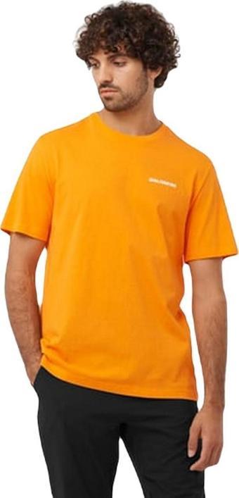 Salomon LC2219700 Graphic Perf Ss Tee M Erkek Tişört