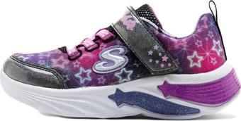 Skechers 302324N BKMT Star Sparks Kız Çocuk Spor Ayakkabı