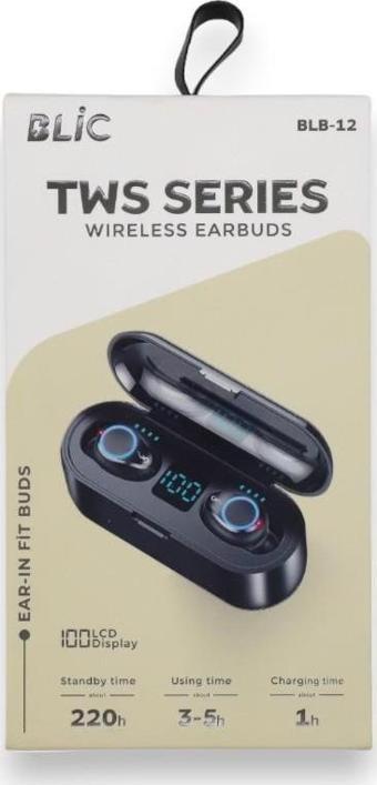 BLB-12 TWS SERIES WIRELESS EARBUDS KABLOSUZ KULAKLIK