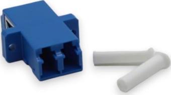 FİBER ADAPTÖR LC SM DUPLEX BLUE