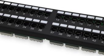SIGNAMAX 2U 48 PORT CAT3 PATCH PANEL 2U SİYAH 