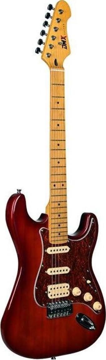 Dmx Guitars DAS 100 Cherry Burst Elektro Gitar (Taşıma Çantası Hediyeli)