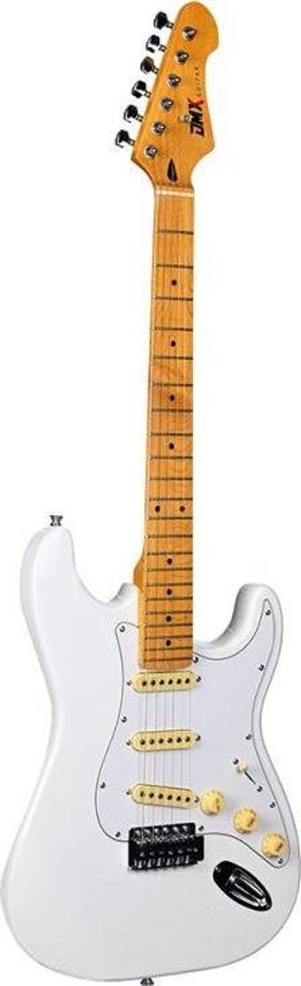 Dmx Guitars DAS 100 Polar White Elektro Gitar (Taşıma Çantası Hediyeli)