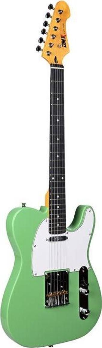 Dmx Guitars DAT 200 Surf Green Elektro Gitar (Taşıma Çantası Hediyeli)