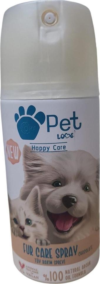 Pet Love Tüy Bakım Spreyi Çikolata 150ml