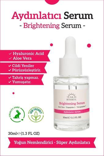 Tije Botanical Canlandırıcı, Kolajen Etkili Aydınlatıcı Serum 30Ml