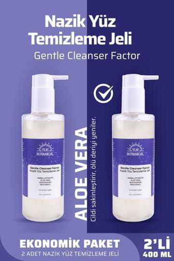 Tije Botanical İkili Ekonomik Nazik Yüz Temizleme Jeli-Gentle Cleanser Factor