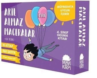 Akıl Almaz Maceralar Seti-10 Kitap Takım - Yusuf Pazarcı - Mavi Kirpi