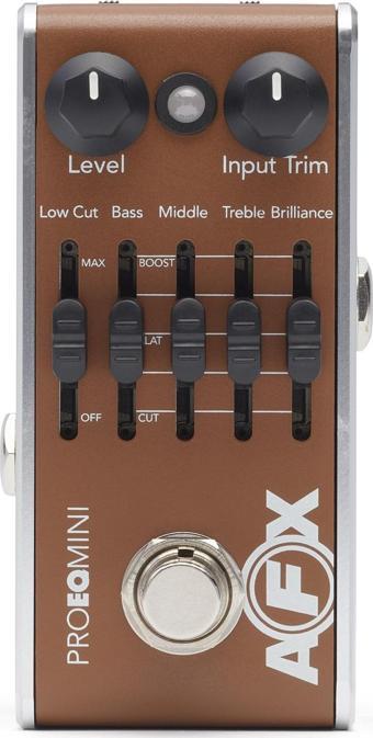 Fishman AFX Pro EQ Mini Akustik Preamp &amp; EQ Pedalı