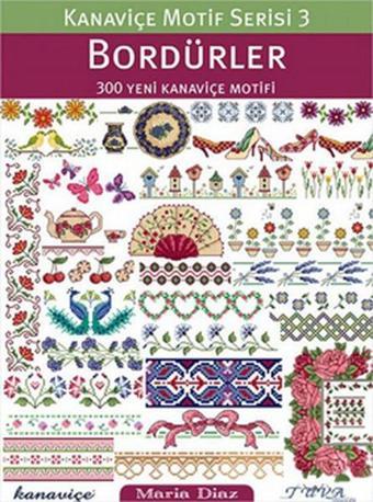 Kanaviçe Motif Serisi 3 Bordürler - Kolektif  - Tuva Tekstil