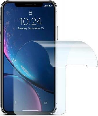 Techno Guru Huawei P40 Lite E Ekran Koruyucu Esnek Yapılı Blue Nano Kırılmaz Cam