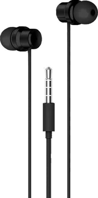 dvip E13 Hifi 3.5mm Jack Girişli Mikrofonlu Kablolu Kulaklık Siyah