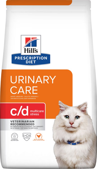 Hill's PRESCRIPTION DIET c/d Multicare Stress Tavuklu Kedi Maması 1.5 Kg